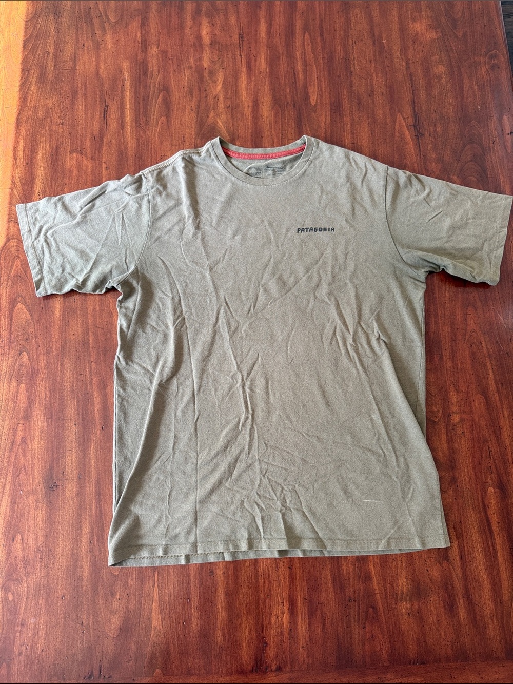 Patagonia Short-Sleeve Crew Tee in Olive